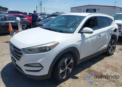 2016 Hyundai Tucson Limited from USA, damaged, VIN KM8J3CA23GU033800
